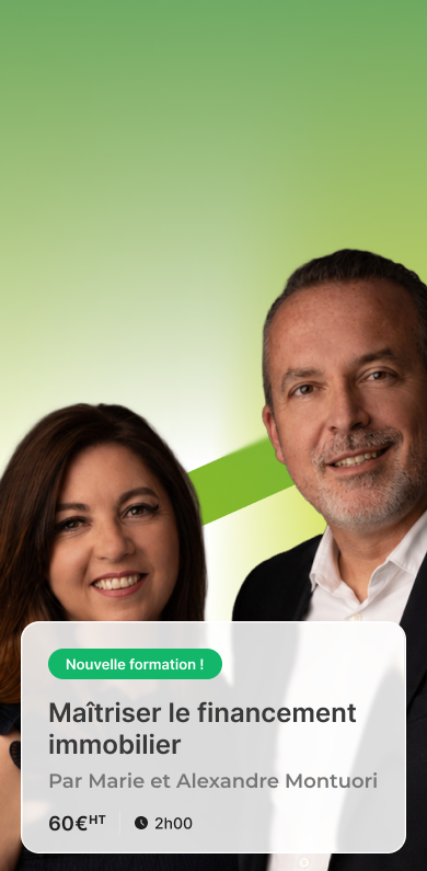 formation maitriser le financement immobilier par marie et alexandre montuori